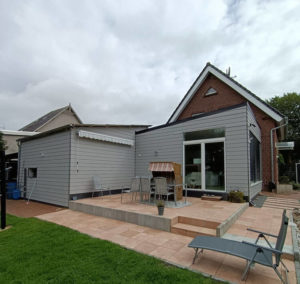 Anbau-Holzfassade-Grau-Plate-Landkreis-Cuxhaven