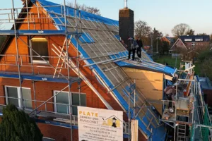 Dach_aufgelatte_Umbau_Otterndorf_Bederkesa_Cuxhaven_Zimmerei_Baugeschaeft_PLate_GmbH_Co_KG